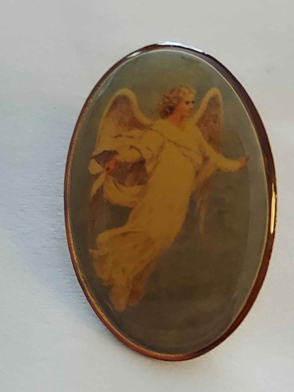 Vintage Angel Lapel Pin